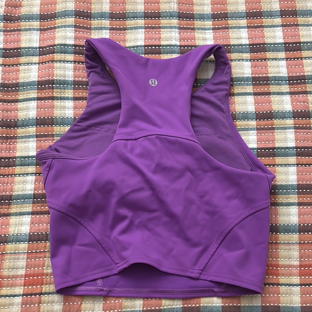 COPY - Lululemon EUC Size 6 Racerback work out top